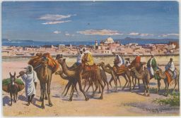 Tunisko Tunis karavana R. Lanzendorf