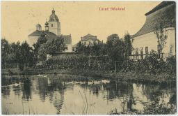 Lázně Bělohrad Jičín nakl. Rulf PARTIE S RYBNÍKEM c.k.