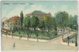 Praha Tylovo náměstí Žofín c.k.