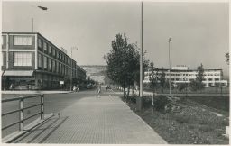 Baťov Otrokovice Baťa Zlín pohled od koželužen 1941