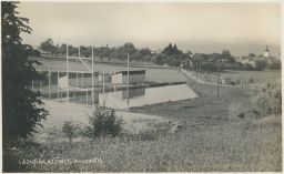 Koupaliště plovárna lázně Mlázovice 1940