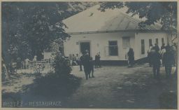 Restaurace Roztěž Vidice Kutná Hora 1927