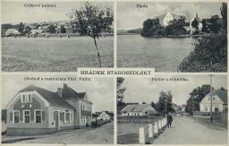 Starosedlský Hrádek restaurace Václav Valta Příbram 1933