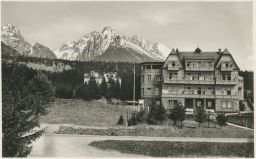 Vysoké Tatry Poprad Horný Smokovec Sanatorium Dr. Opatrný 1946