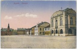 Kojetín Kroměříž náměstí 1922