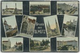 Olomouc Gruss aus Olmütz 1914