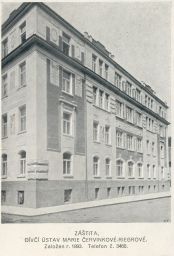 Záštita Dívčí ústav Marie Červinkové Praha