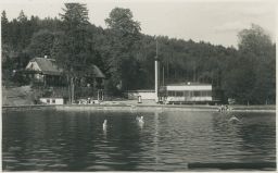 Koupaliště plovárna Rychnov nad Kněžnou 1932