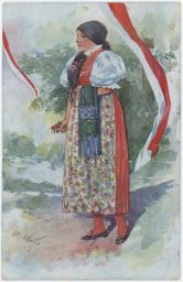Etnografie národní kroje Oldřich Cihelka Zora