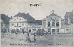 Dobříš restaurace U bílého lva sokolovna Příbram
