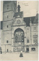 Olomouc orloj radnice 1906