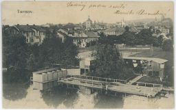 Koupaliště plovárna Turnov Semily 1912