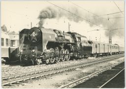 Železnice parní lokomotiva od 1946 ČSD 498.003