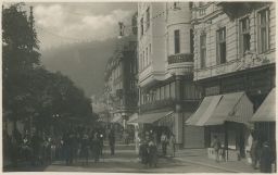 Karlsbad Karlovy Vary obchody Gibian Löbl Röntgen Institut