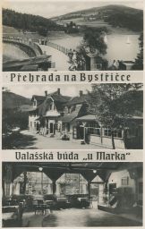 Bystřička Vsetín přehrada Valašská búda U Marka