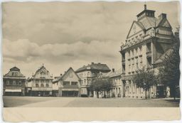 Mnichovo Hradiště náměstí koloniál Hyka Tomsa Mladá Boleslav