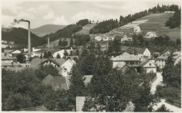 Hanušovice panorama továrna Šumperk Orbis