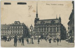 Brno náměstí Svobody 1922