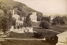 Mariánské Lázně, Nové Lázně a park,