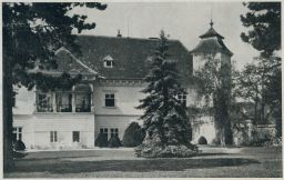 Ždánice Kyjov Hodonín zámek park Fototypia 1943 nakl. Müllner