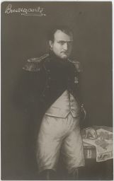 Napolenon Bonaparte portrét mapa poštou 1911