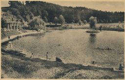 Koupaliště plovárna Heřmanův Městec Chrudim Orbis