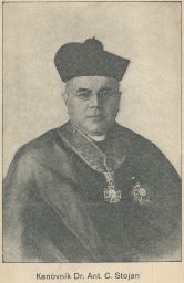 Kanovník Dr. Ant. C. Stojan Velehrad Uherské Hradiště 1920