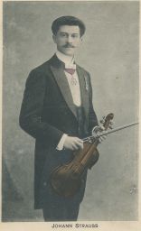Johann Strauss s houslemi