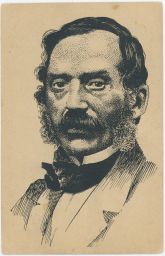 František Škroup perokresba St. Kulhánek