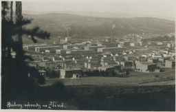 Zlín Baťa celkový pohled Letná Baťovy závody