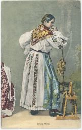 Lijepa Mara Chorvatsko kroje 1911