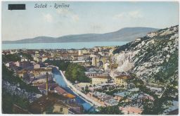 Chorvatsko Jugoslávie Sušak Rječina 20. léta