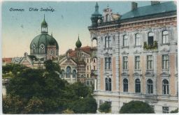 Judaica Olomouc synagoga třída Svobody 20. léta