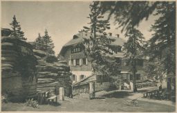Třístoličník Stožec Šumava Prachatice Dreisessel 1312 m. n. m.
