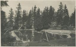 Sluneční lázně Zvičina Třebihošť Bílá Třemešná Trutnov 1931