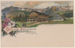 Gruss von der Schlingelbaude Krkonoše boudy Trutnov