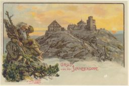 Krkonoše Gruss von der Schneekoppe