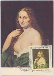 Josef Mánes Josefína filatelie NG Praha Pofis