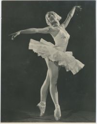 Balet Olga Skálová Odetta Čajkovskij Labutí jezero