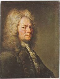Petr Brandl podobizna horního úředníka 1728