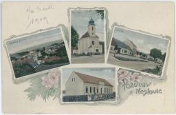 Neslovice Brno-venkov nakl. Smutný 1909