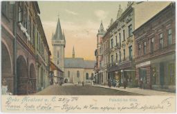 Dvůr Králové Palackého třída Trutnov 1904