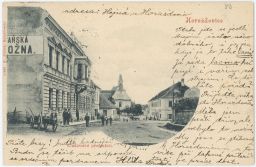 Horažďovice Klášterské předměstí Klatovy nakl. Jiříček 1902
