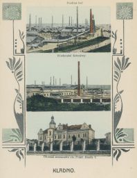 Kladno huť železárny nemocnice 1910