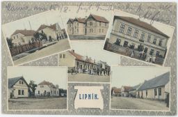 Lipník Milovice Lipník Mladá Boleslav Benátky nad Jizerou nakl. Polák 1912