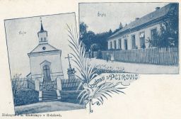 Petrovice Čermná Trutnov zinkografie L. Klabusay Holešov