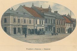 Kyjov Hodonín náměstí 1917