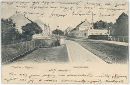 Kyjov Hodonín Nádražní ulice 1904