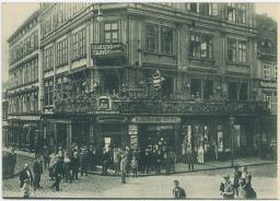 Teplice Šanov kavárna Kaffee Fenstergucker 1916