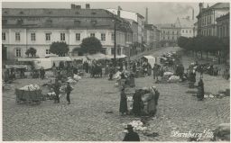 Šternberk Sternberg Olomouc trhy náměstí 1936